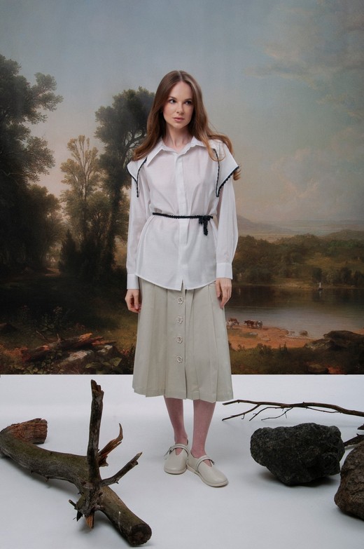 Сорочка з шовком