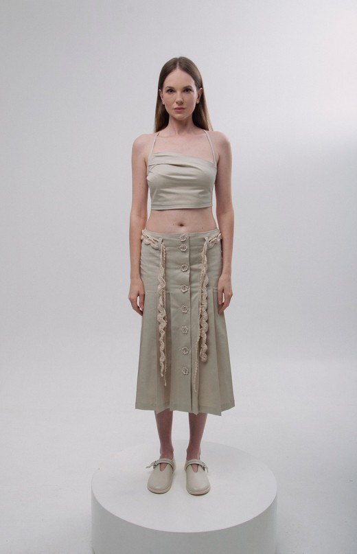 Спідниця зі складками